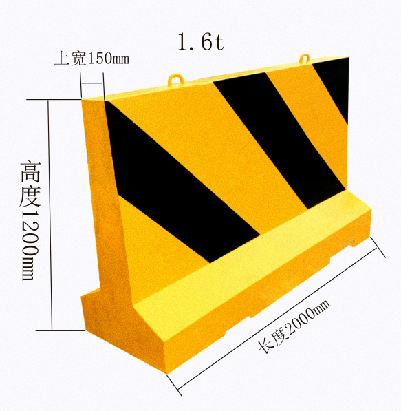 房山小区水泥隔离墩